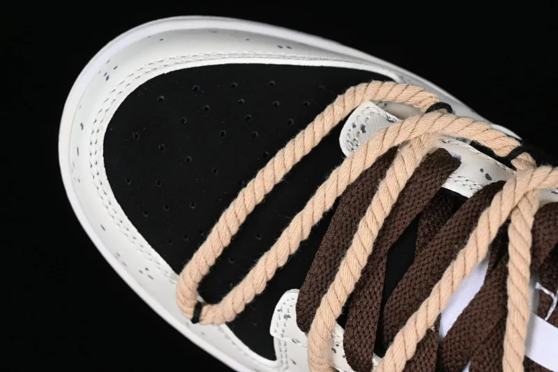 All categories Nk SB Dunk series Nk SB Dunk Low low-top sneakers Nk Dunk Low Little Red Panda Chinese style deconstructed hemp rope SB retro old low-top casual sneakers DD1391-100